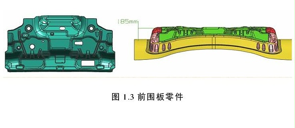五金沖壓件加工廠(chǎng)-汽車(chē)前圍板零件